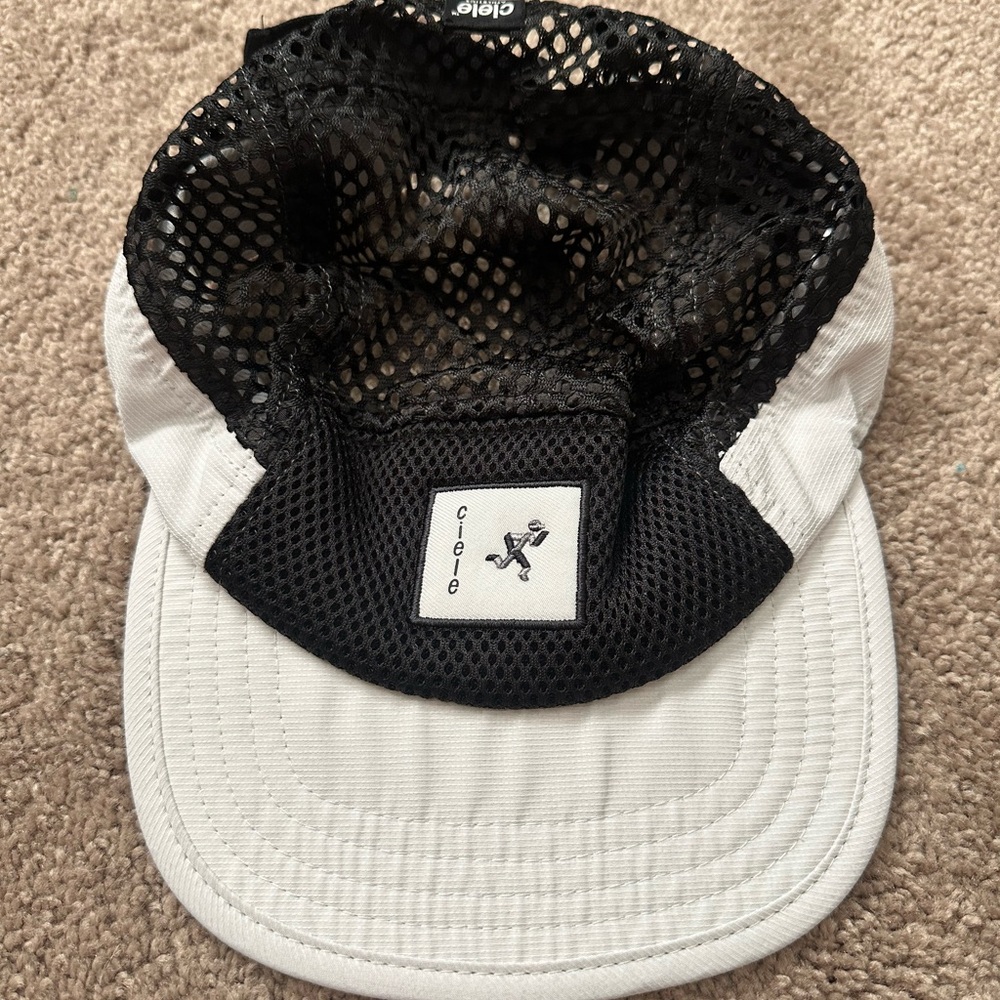 Ciele Black and White Mesh Cap